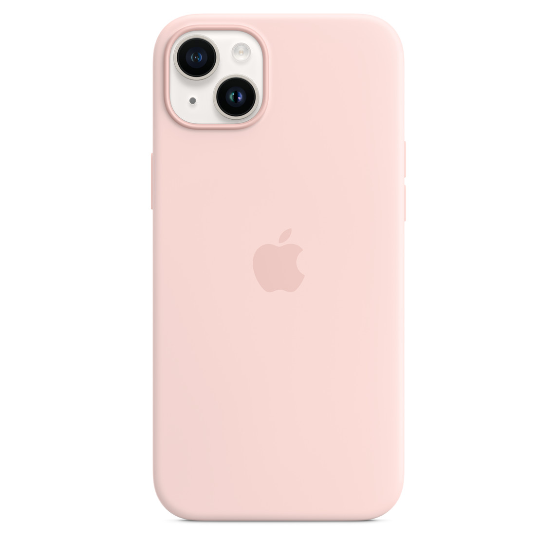 Apple I Phone 14 Plus Hülle Case Kalkrosa Mag Safe Silikonhülle Schutzhülle B-Ware