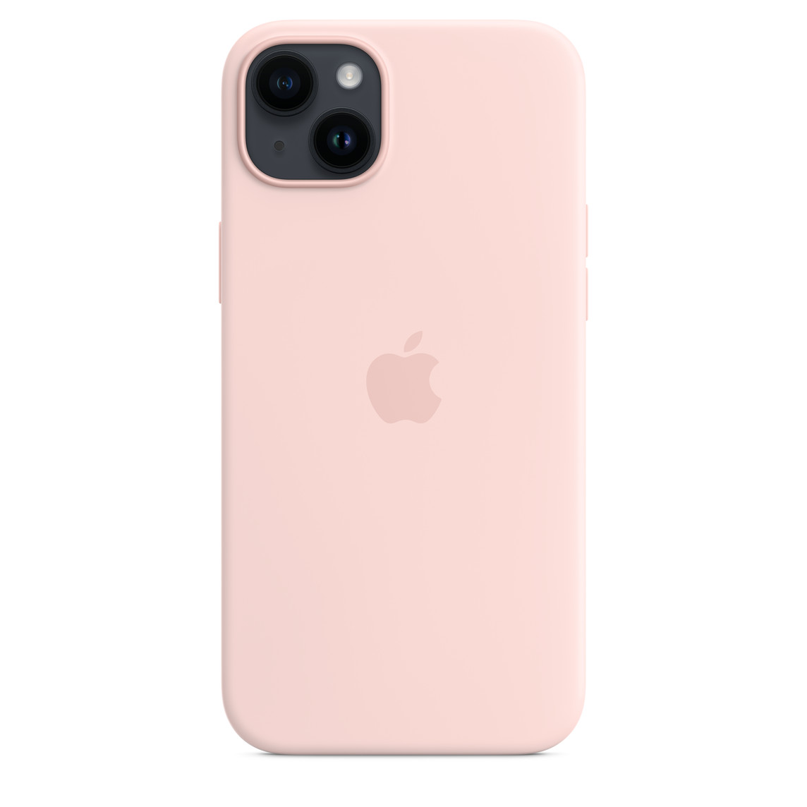Apple I Phone 14 Plus Hülle Case Kalkrosa Mag Safe Silikonhülle Schutzhülle B-Ware