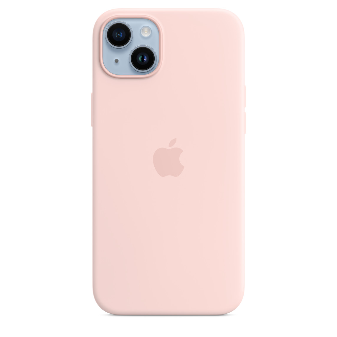 Apple I Phone 14 Plus Hülle Case Kalkrosa Mag Safe Silikonhülle Schutzhülle B-Ware