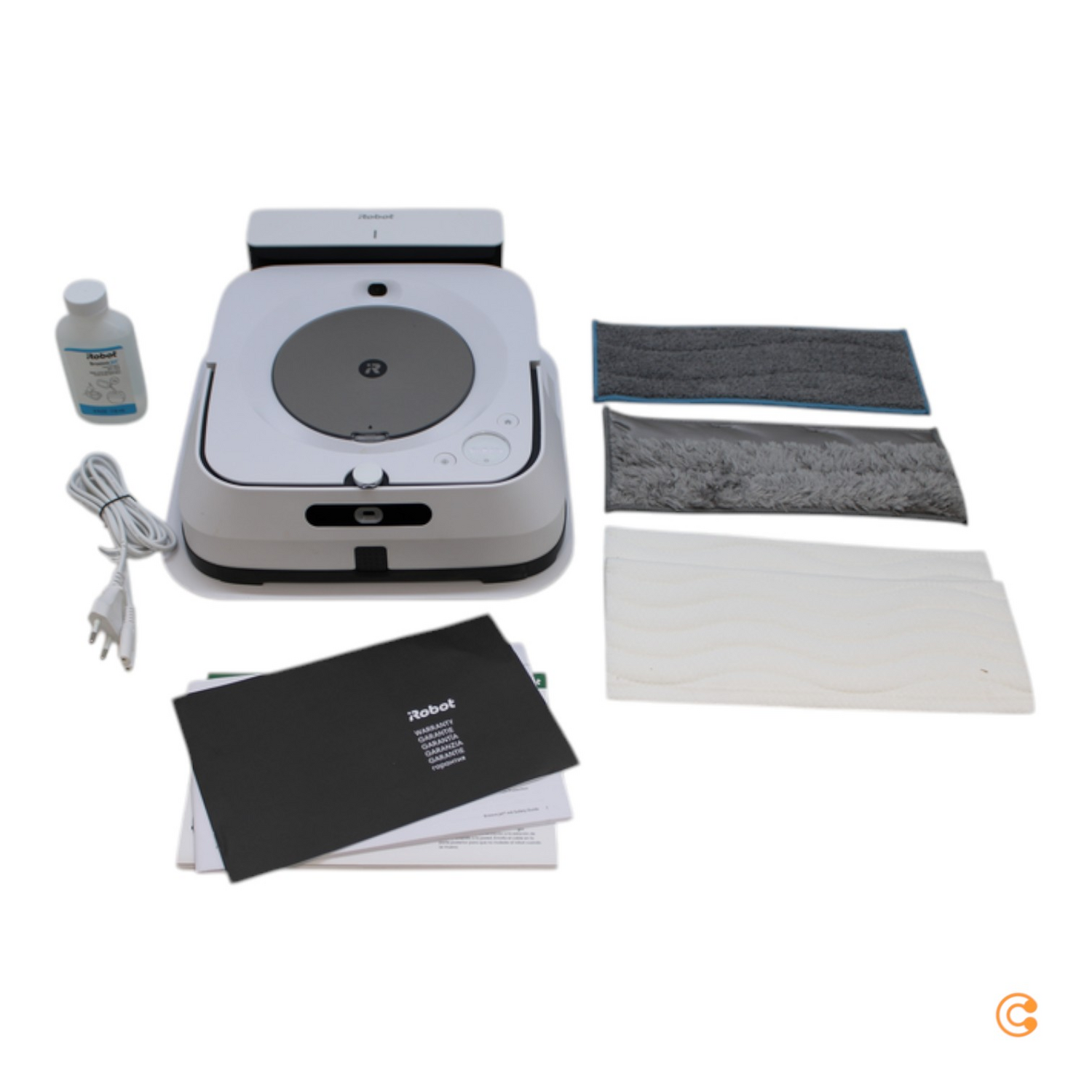 I Robot Braava M6138 Wischroboter Weiß App Roboter Sprachgesteuert Defektware D-Ware - 5060359287953