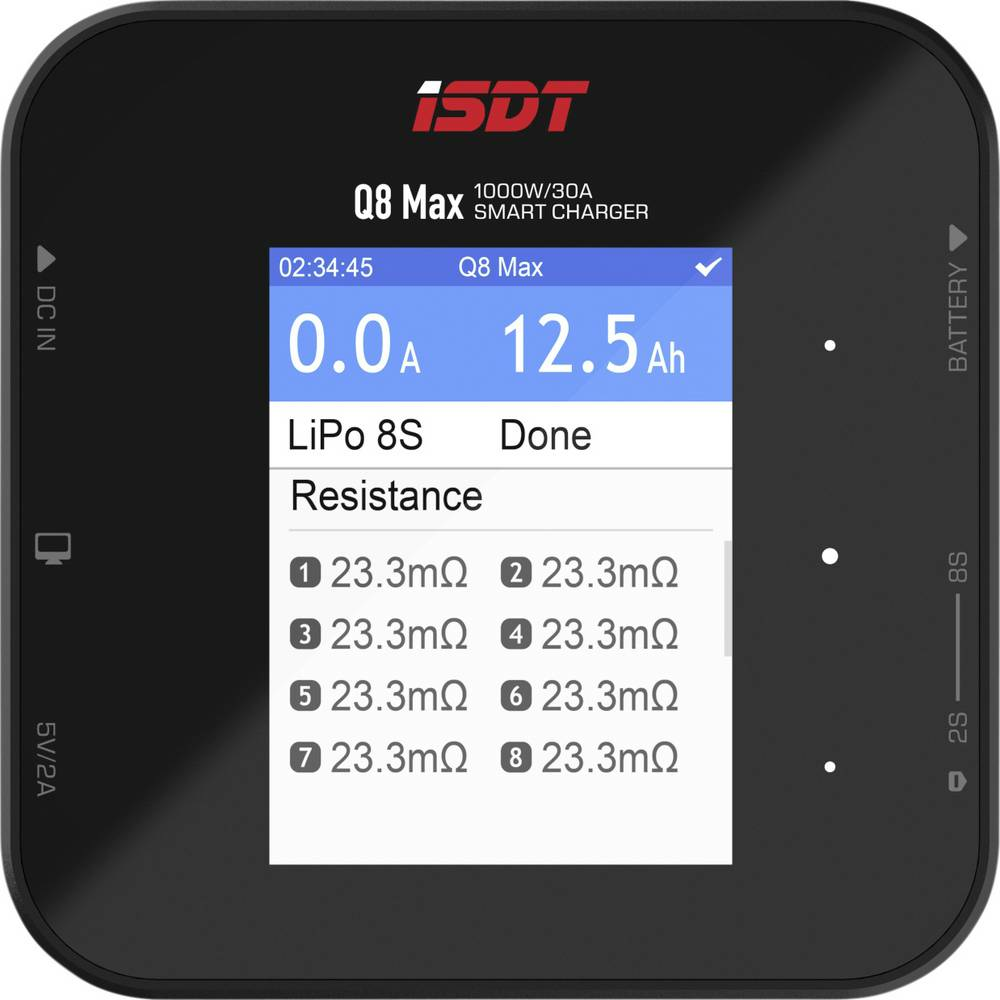Isdt Modellbau Ladegerät 30.0 A Li Fe Po, Li Po, Li Hv, Ni Mh Schnellladefunktion B-Ware