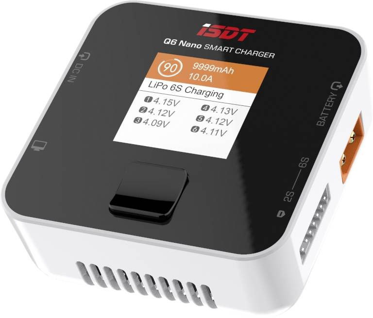 Isdt Q6 Nano Modellbau Ladegerät Ladegerät 8.0 A Usb Ladeausgang Akkuerkennung B-Ware - 4064161109169