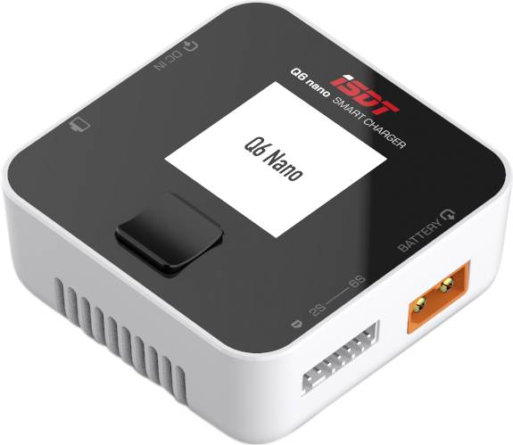 Isdt Q6 Nano Modellbau Ladegerät Ladegerät 8.0 A Usb Ladeausgang Akkuerkennung B-Ware - 4064161109169