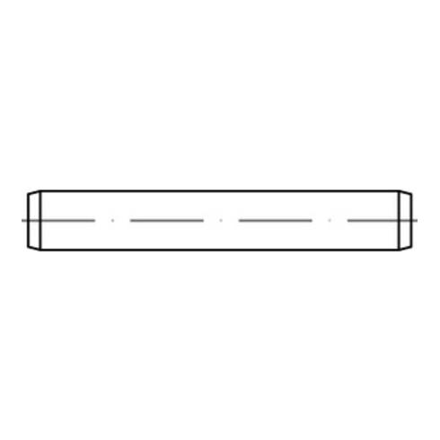 Iso 2338 Zylinderstifte Stifte 9 S20 K 4 M6 X 40 S Stahl Verbindungsstifte B-Ware - 4051427232266