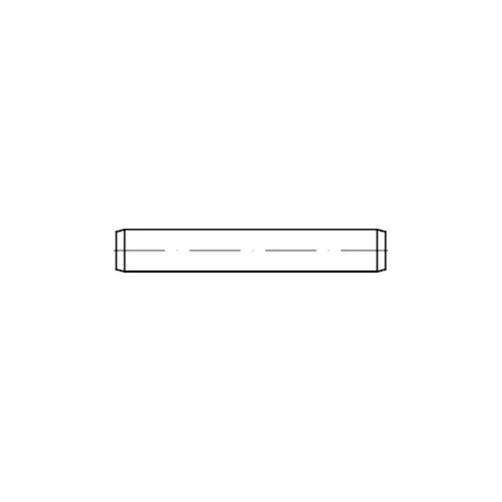 B-Ware Iso Zylinderstift Stifte Iso 8734 Stahl M6x120 Durchgehärtet 2x10 Stück - 4053569603423