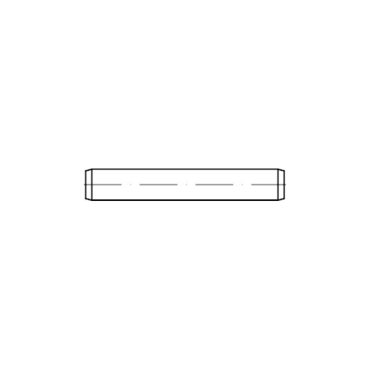 ISO Zylinderstift Stifte ISO 8734 Stahl m6x120 durchgehärtet 2x10 STÜCK - 4053569603423