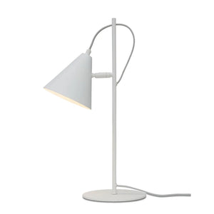 B-Ware It's About Romi Tischleuchte Tischlampe Lisbon Eisen Weiß Netzkabel Stecker E14