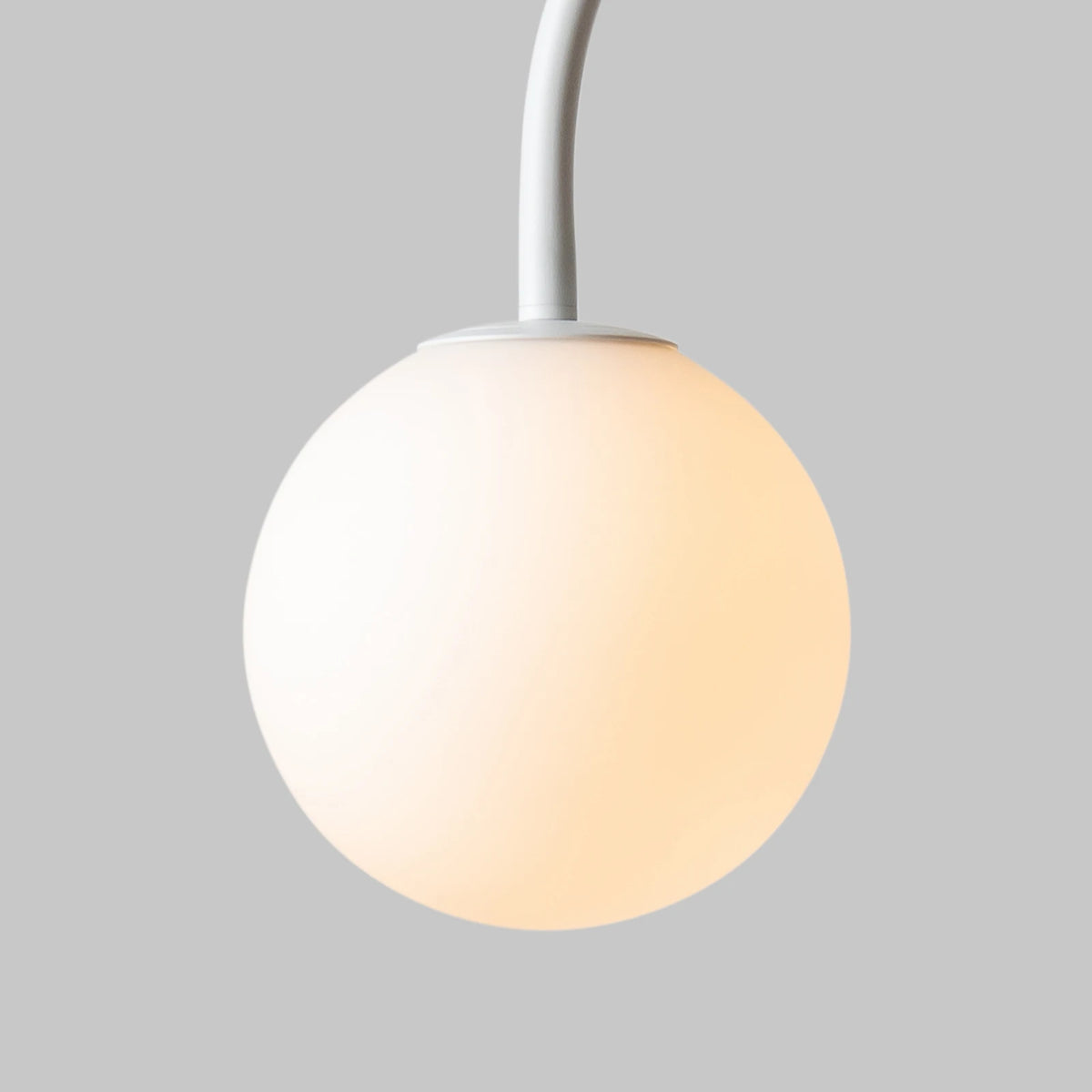 IT'S ABOUT ROMI Bogenlampe Stehleuchte Lampe Tivoli Weiß Glas Stein 163 cm - 8716248097659