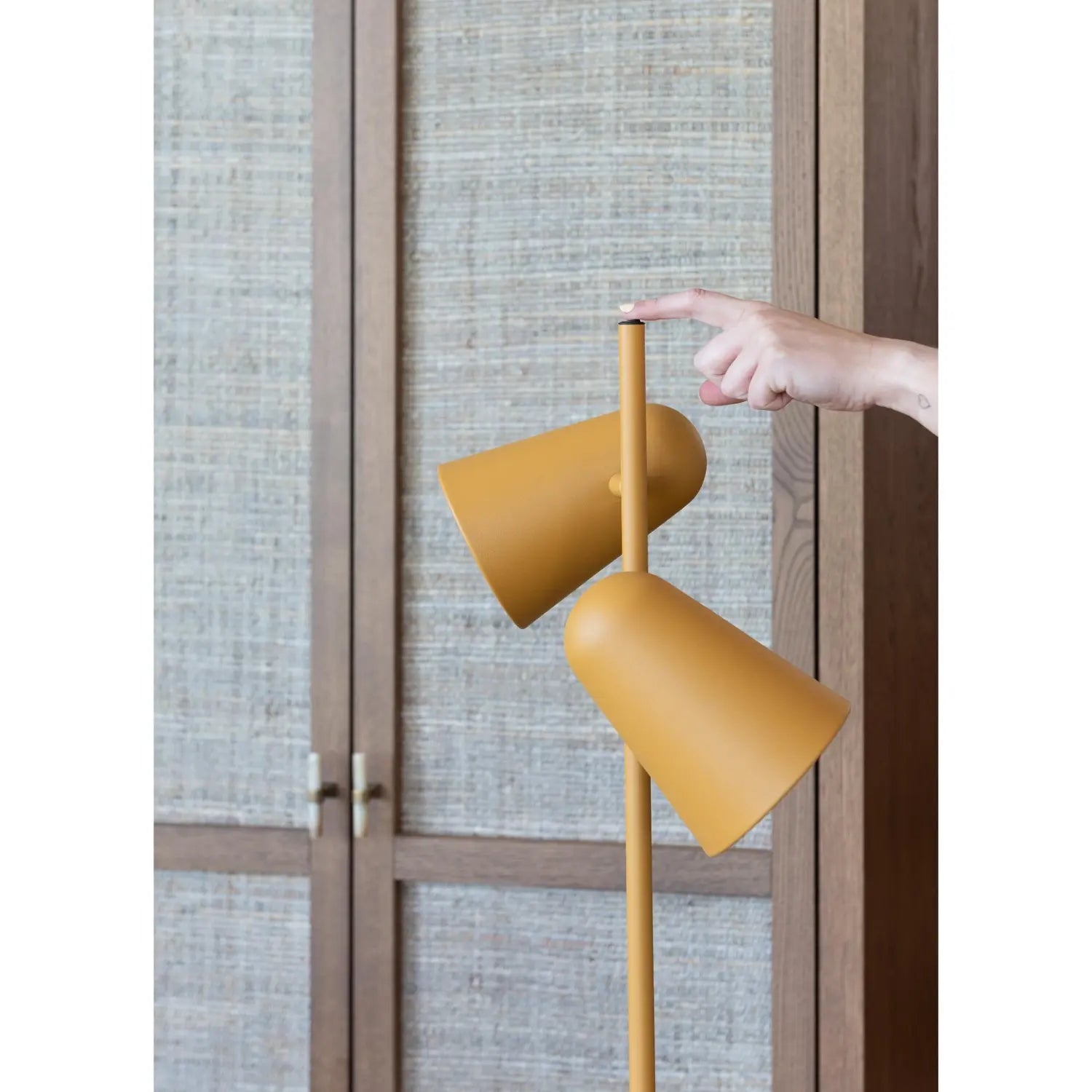 B-Ware It's About Romi Stehleuchte Lampe Leuchte Salamanca Eisen Senf 2 Flammig 145 Cm - 8716248098465