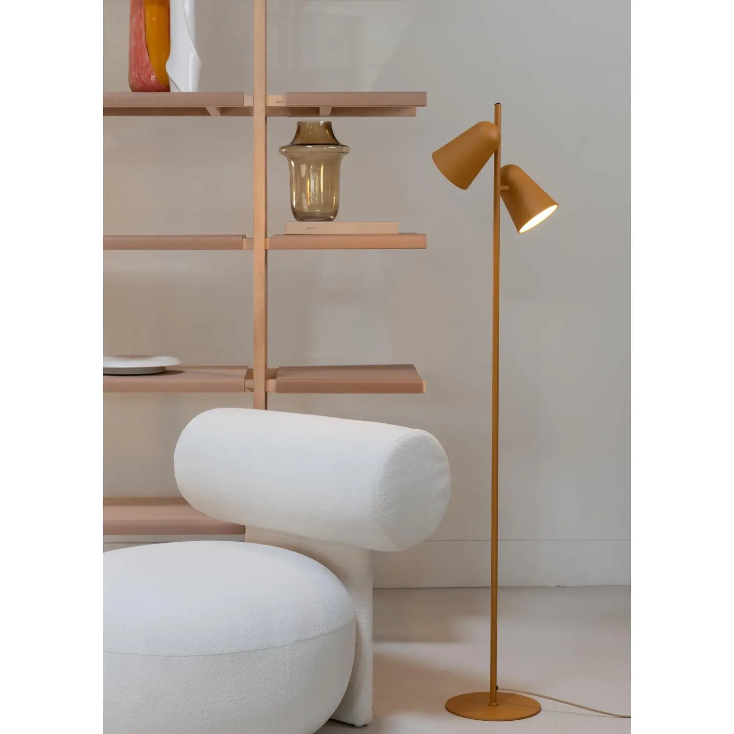 B-Ware It's About Romi Stehleuchte Lampe Leuchte Salamanca Eisen Senf 2 Flammig 145 Cm - 8716248098465