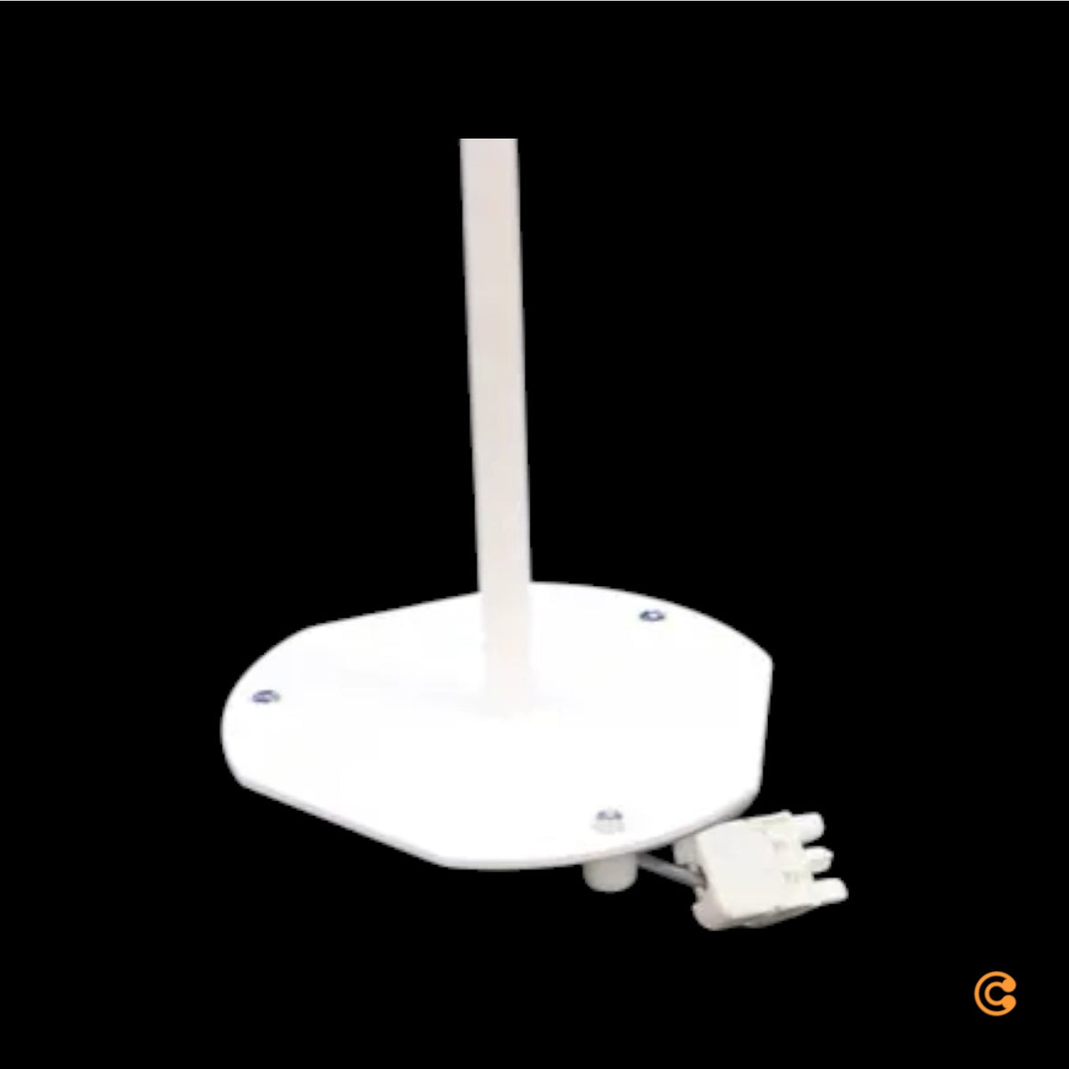 Itka Hängeleuchte Pendelleuchte weiß Glas Ø 50 cm Wohnraumbeleuchtung weiß - 8052993039828