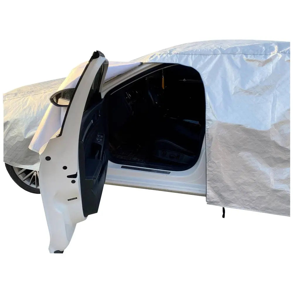 B-Ware Iwh Ganzgarage Abdeckung Premium Van L Silber Fahrzeuggarage 475 X 195 X 177 Cm  - 4045914748415