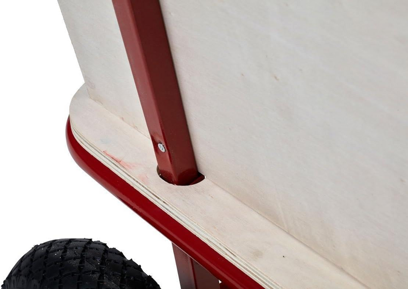 B-Ware Izzy Bollerwagen Holzbollerwagen Kinder Luftreifen 100kg Belastbarkeit Wagen 923