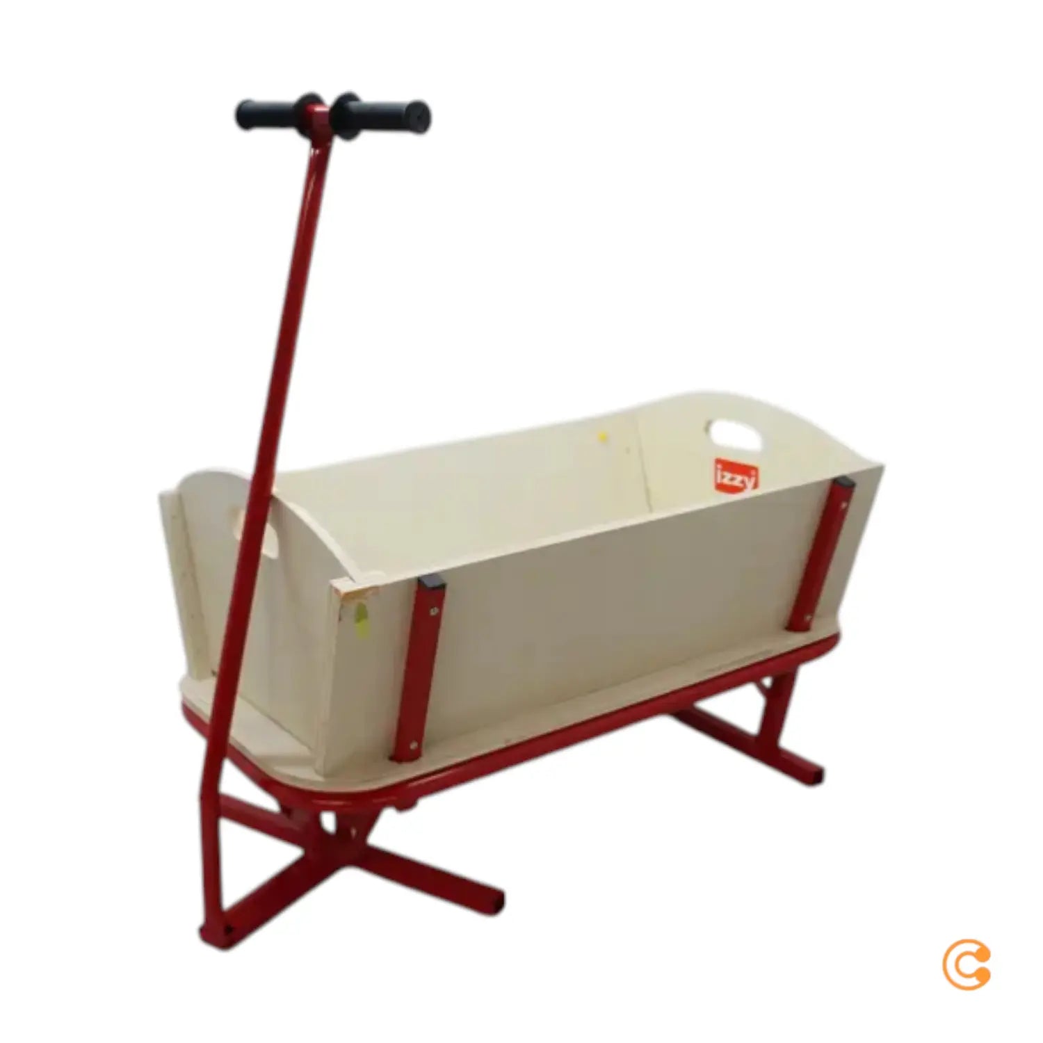 B-Ware Izzy Bollerwagen Holzbollerwagen Kinder Luftreifen 100kg Wagen Siehe Text/Foto - 4047385740448