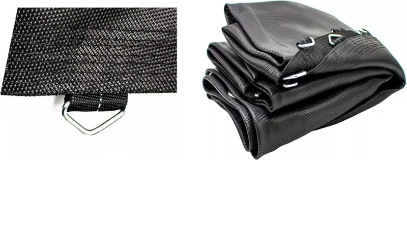 Izzy Sprungmattensicherheit Surround Ersatznetz Trampolin Netz Ersatz Schwarz  B-Ware - 4047385737622