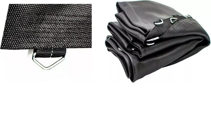 Izzy Sprungmattensicherheit Surround Ersatznetz Trampolin Netz Ersatz Schwarz  B-Ware - 4047385737622