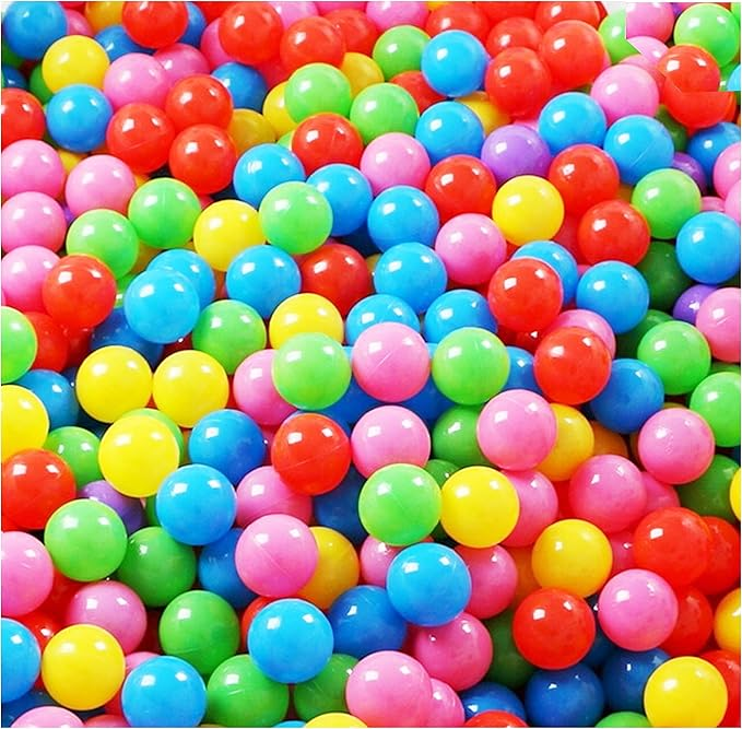 Izzy Kinder Bälle Spielbälle Plastikbälle Bällebad Farbmischung 6 Cm Babybälle  B-Ware - 4047385740950