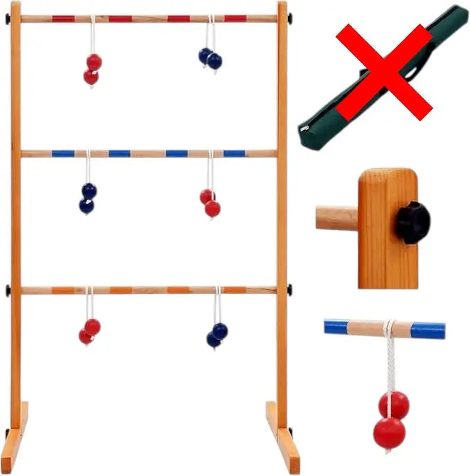 B-Ware Izzy Leitergolf Leiterspiel Outdoor Holz Wurfspiel Kinderspiel Siehe Text/Foto - 4047385400090