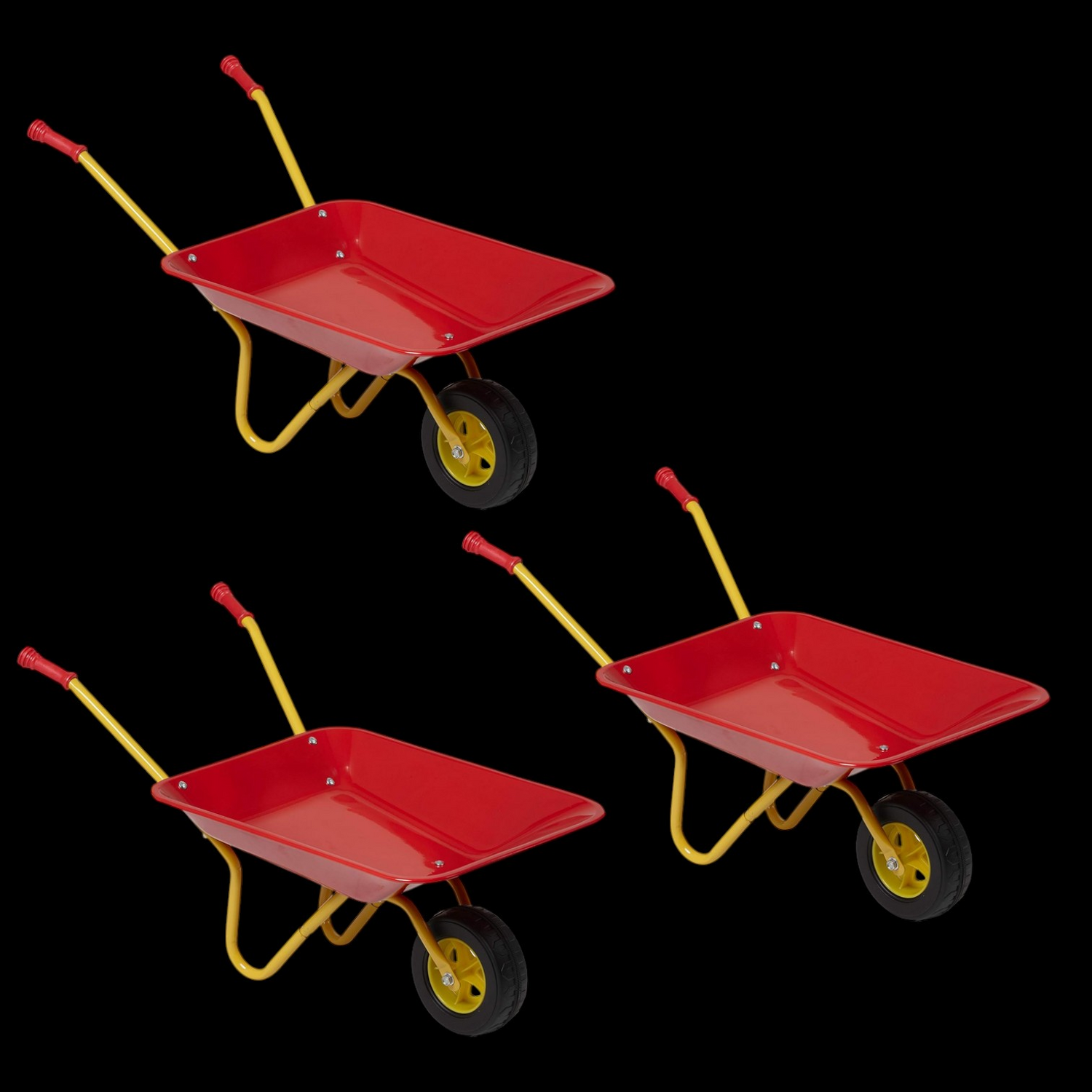 Izzy Kinderschubkarre Schubkarre Garten Kinder Ab 2 Jahren Gummi 3 Stück B-Ware - 4047385474572