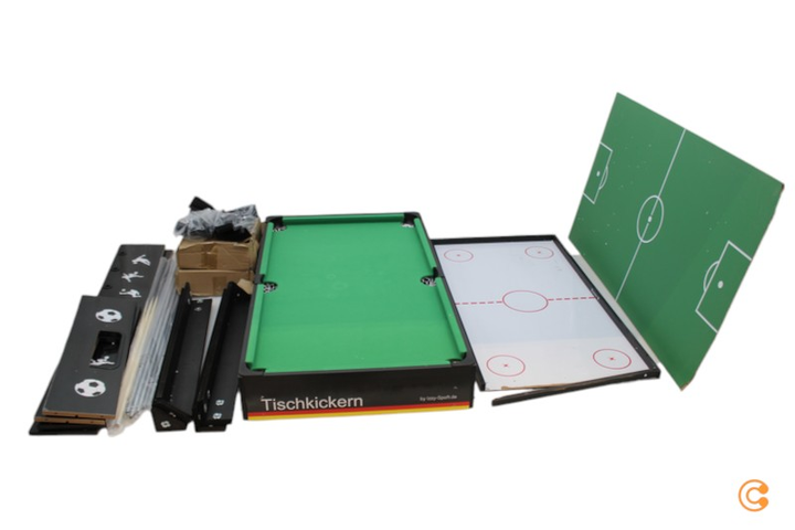 Izzy Multifunktionstisch Spieltisch 4 In 1 Tischfußball Billard Siehe Text/Foto C-Ware - 4047385499155