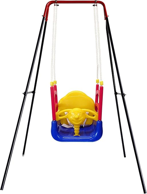 B-Ware Izzy Schaukelgestell Babyschaukel 3in1 Kinderschaukel Garten Schaukel Outdoor2 - 4047385732368