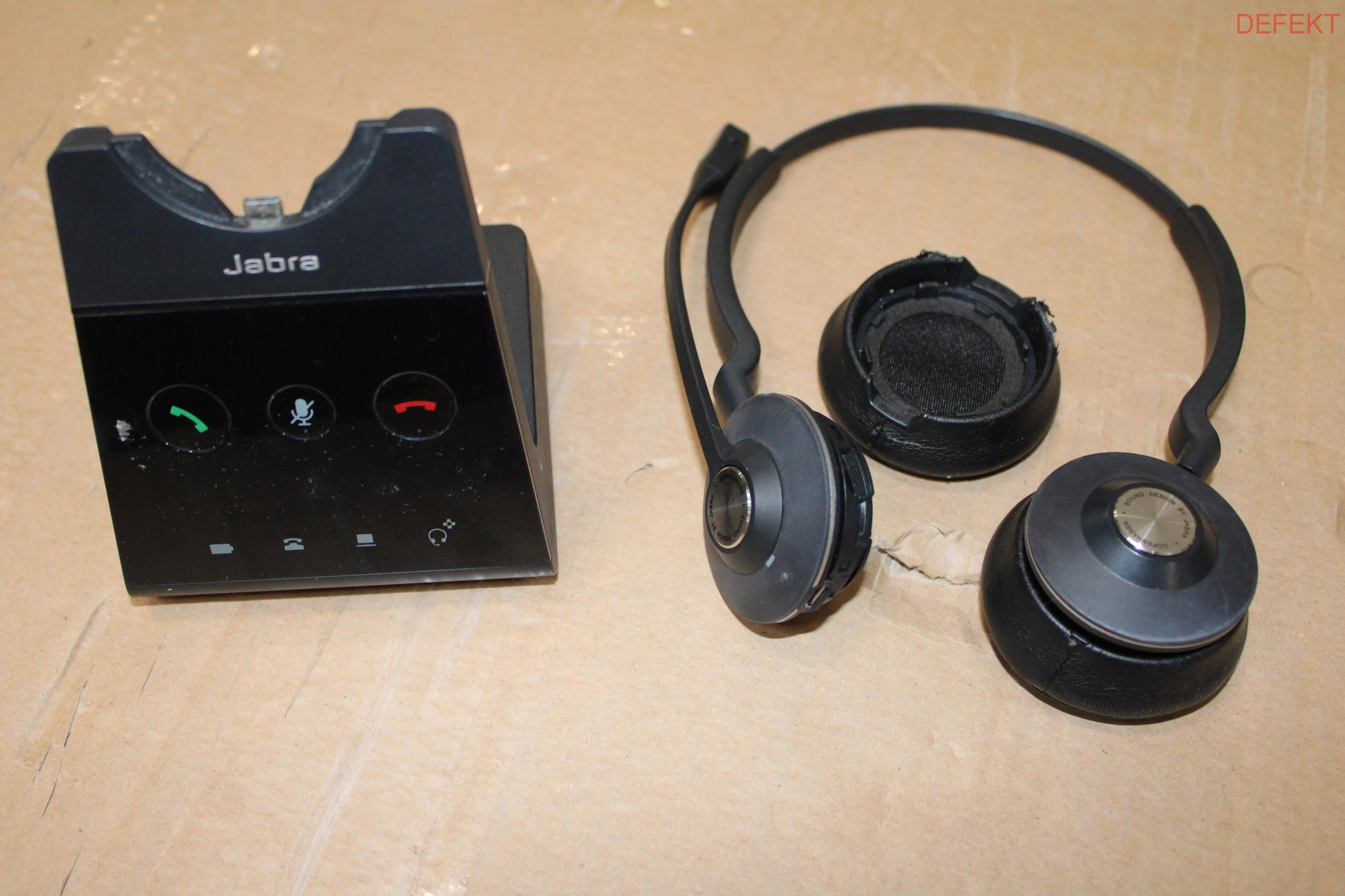 D-Ware Jabra Engage 65 Se Stereo Headset Kopfhörer On Ear Dect Schwarz Defektware - 5706991031256