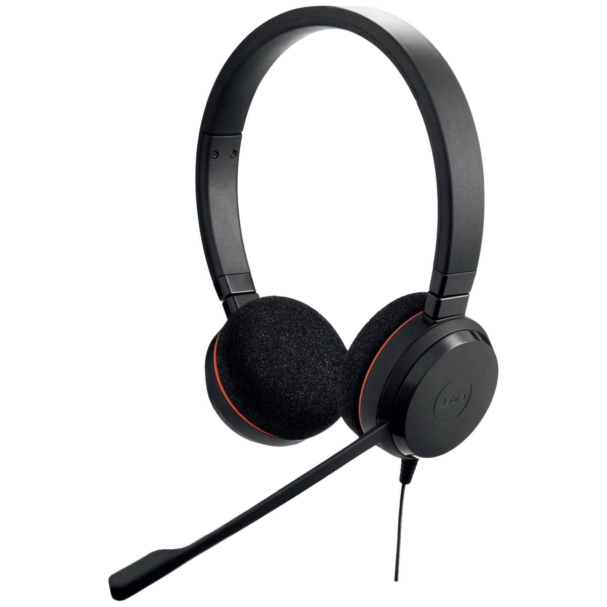 Jabra Headset Kopfhörer Evolve 20 On Ear Stereo kabelgebunden Schwarz Mikrofon - 5706991016970