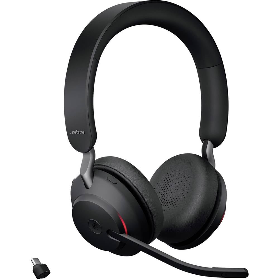 Jabra Evolve2 65 Ms Telefon On Ear Headset Bluetooth Stereo Schwarz Lautstärker B-Ware - 5706991022841