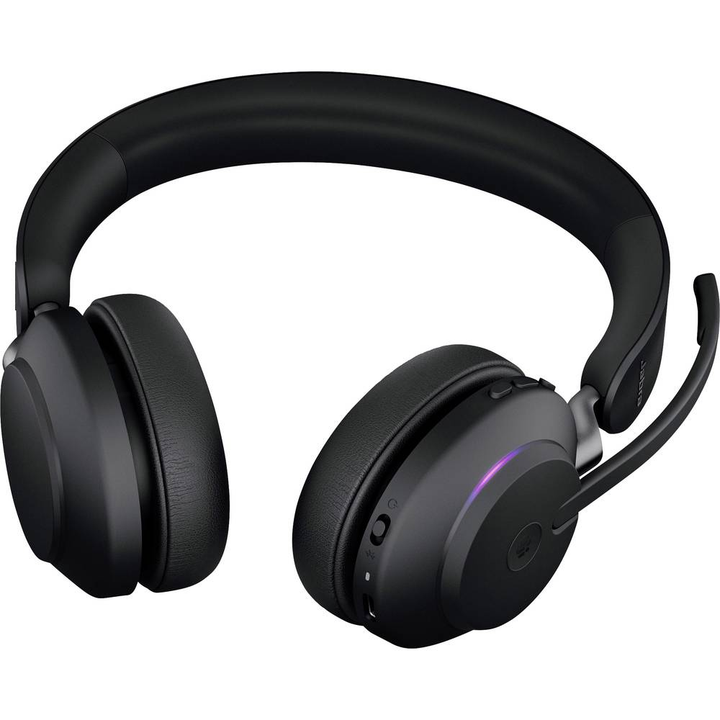 Jabra Evolve2 65 Ms Telefon On Ear Headset Bluetooth Stereo Schwarz Lautstärker B-Ware - 5706991022841