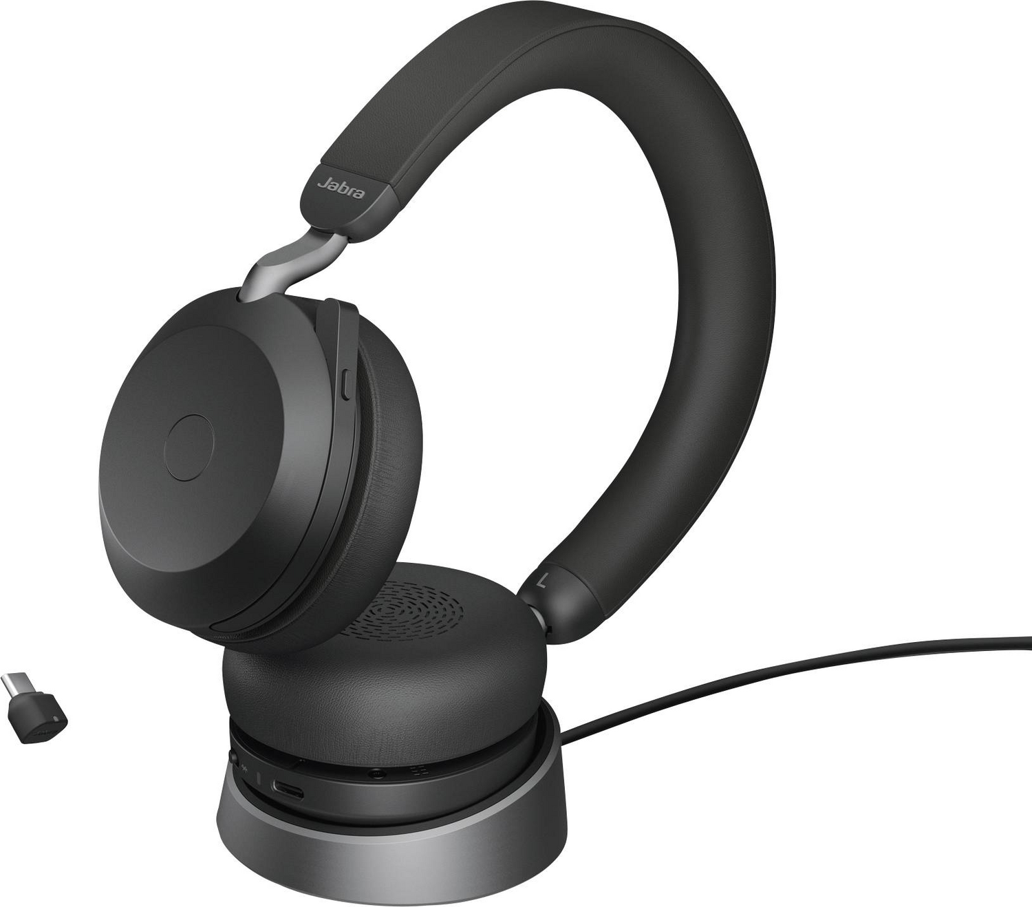 B-Ware Jabra Evolve2 75 Telefon On Ear Headset Kabelgebunden Batterieladeanzeige Usb    - 5706991024449