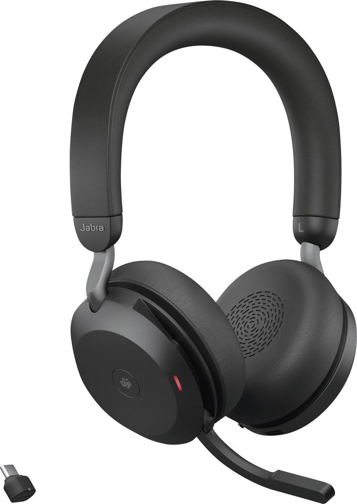 Jabra Evolve2 75 On Ear Headset Kopfhörer Bluetooth Kabel Siehe Text/Foto C-Ware