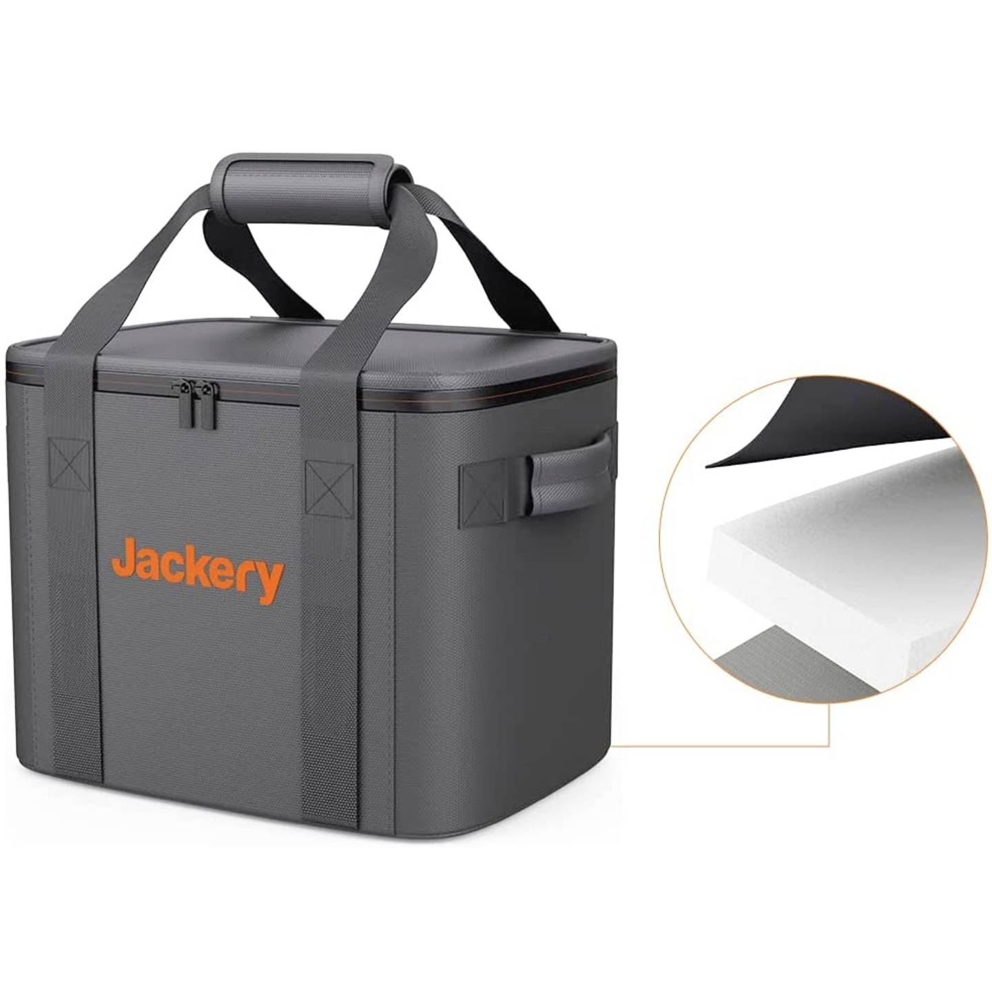 Jackery JK-E2000M Schutztasche Tragetasche Tasche Schwarz Orange M - 0190074000386