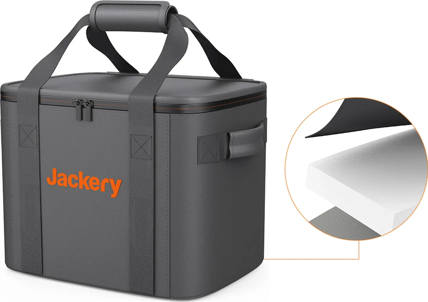 B-Ware Jackery Jk E2000 M Schutztasche Tragetasche Tasche Schwarz Orange M293 - 190074000386