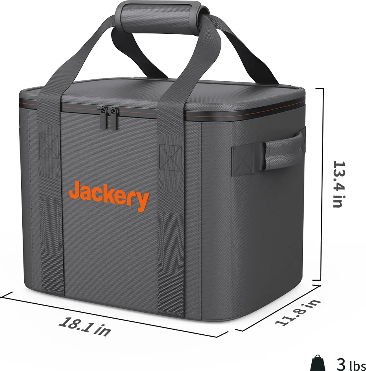 B-Ware Jackery Jk E2000 M Schutztasche Tragetasche Tasche Schwarz Orange M293 - 190074000386