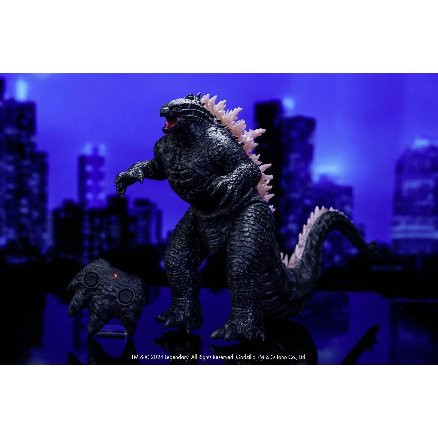 B-Ware Jada Toys Spielzeug Roboter Figur Godzilla Rc Modell Heat Ray Breath Batterie993 - 4006333088414