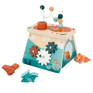 Janod Aktivitäten Würfel Dino Motorikspiel Lernspielzeug Kinder Siehe Text B-Ware - 3700217358273