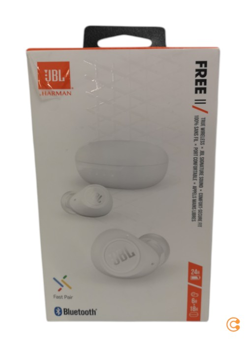 Jbl Free Ii 2 True Wireless Bt In Ear Kopfhörer Bluetooth Kabellos Akku Weiß     B-Ware - 6925281978708
