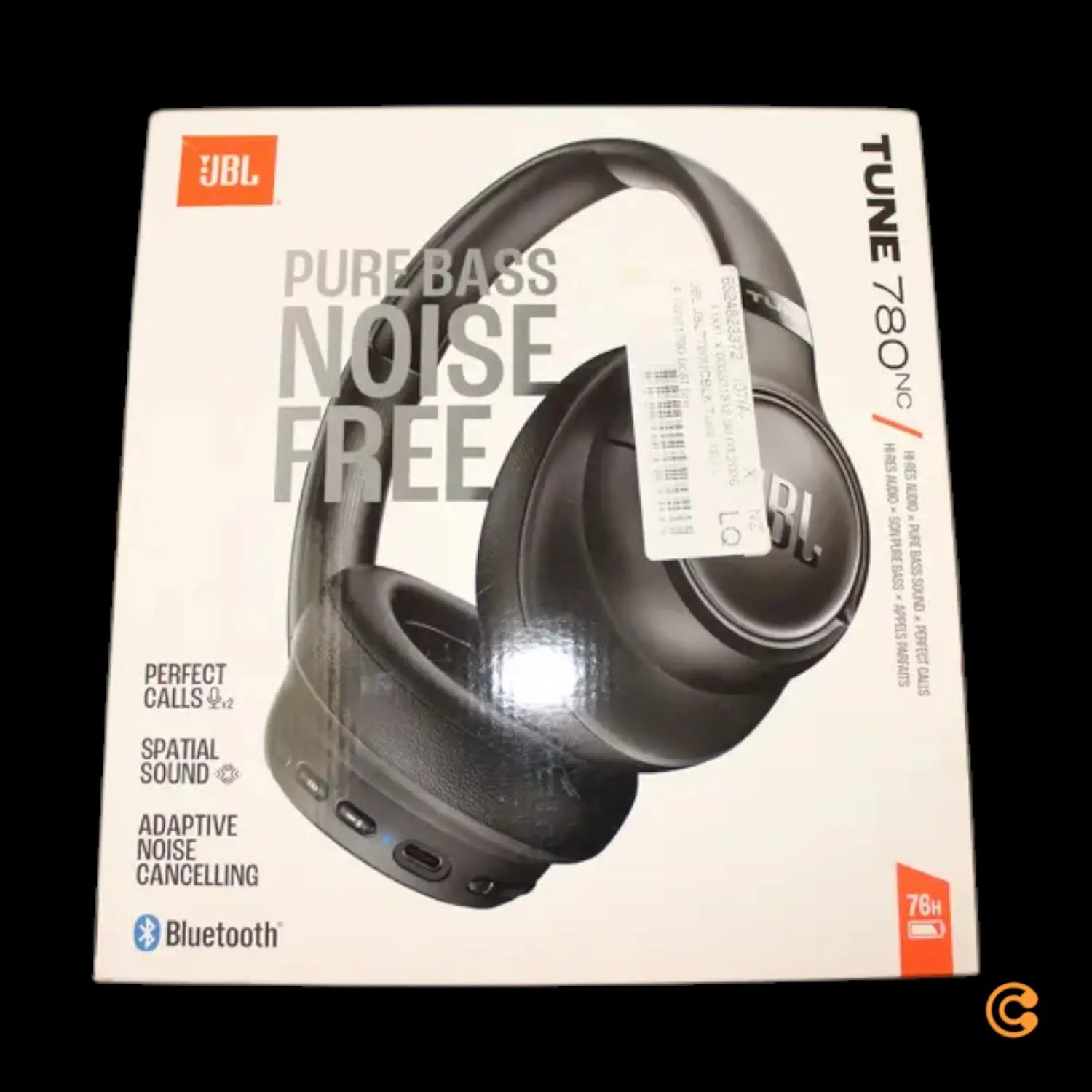 B-Ware Jbl Kopfhörer Headset Over Ear Bluetooth Tune 780 Nc Noise Cancelling Schwarz - 1200130030482