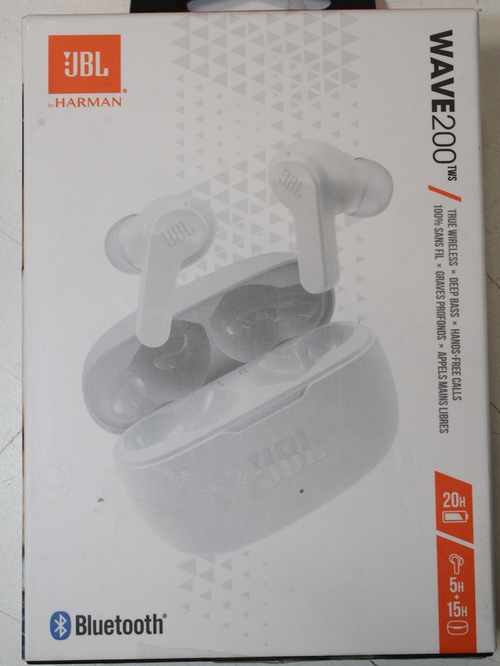 JBL Wave 200 TWS Handy In Ear Headset Kopfhörer Bluetooth Stereo Weiß - 6925281988431