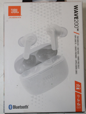 B-Ware JBL Wave 200 TWS Handy In Ear Headset Kopfhörer Bluetooth Stereo Weiß