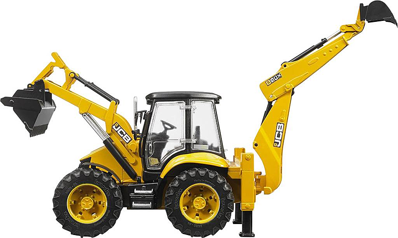 B-Ware Bruder Jcb Cx Eco Baggerlader Lenkbar 4 Radlenkung 1:16 Kippbare Frontschaufel - 4001702024543