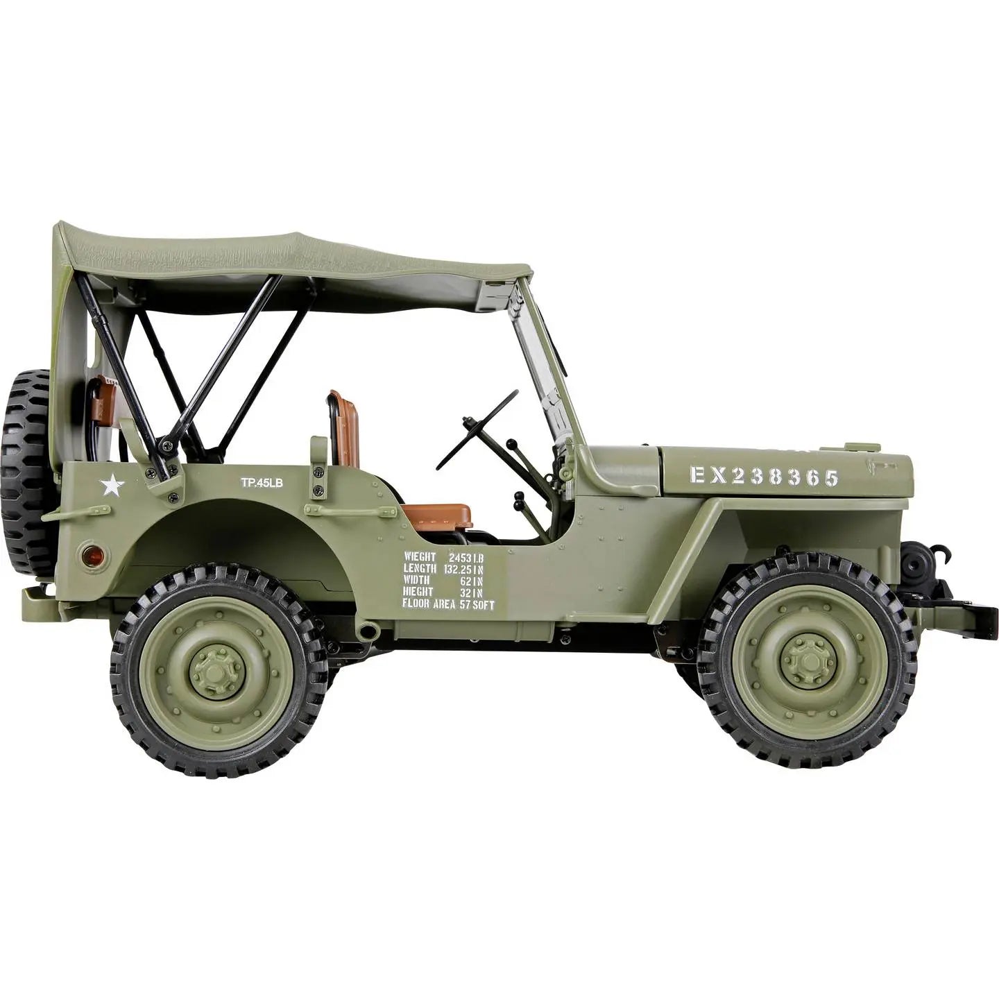 B-Ware Amewi Rc Modellauto Crawler Geländewagen Jeep Willys Mb Elektro Allrad 4 Wd Grün - 4262500346392