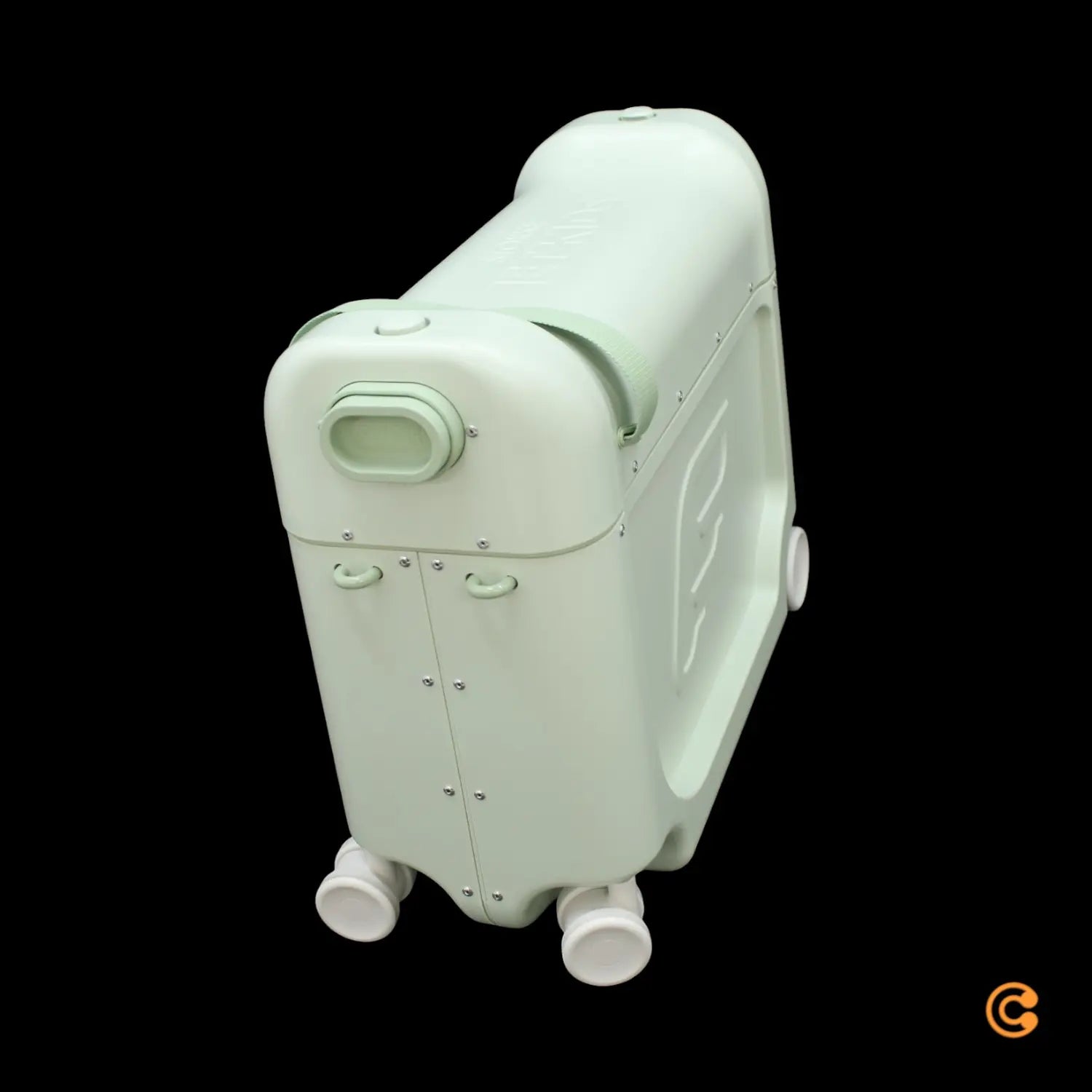 B-Ware Jetkids Bed Box Reisekoffer Kinderkoffer Sea Green 2025 Handgepäck Koffer - 7040356813032