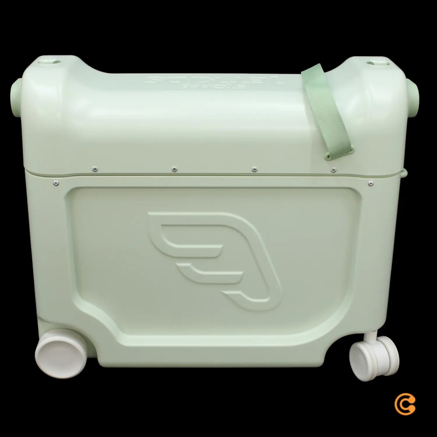 B-Ware Jetkids Bed Box Reisekoffer Kinderkoffer Sea Green 2025 Handgepäck Koffer - 7040356813032