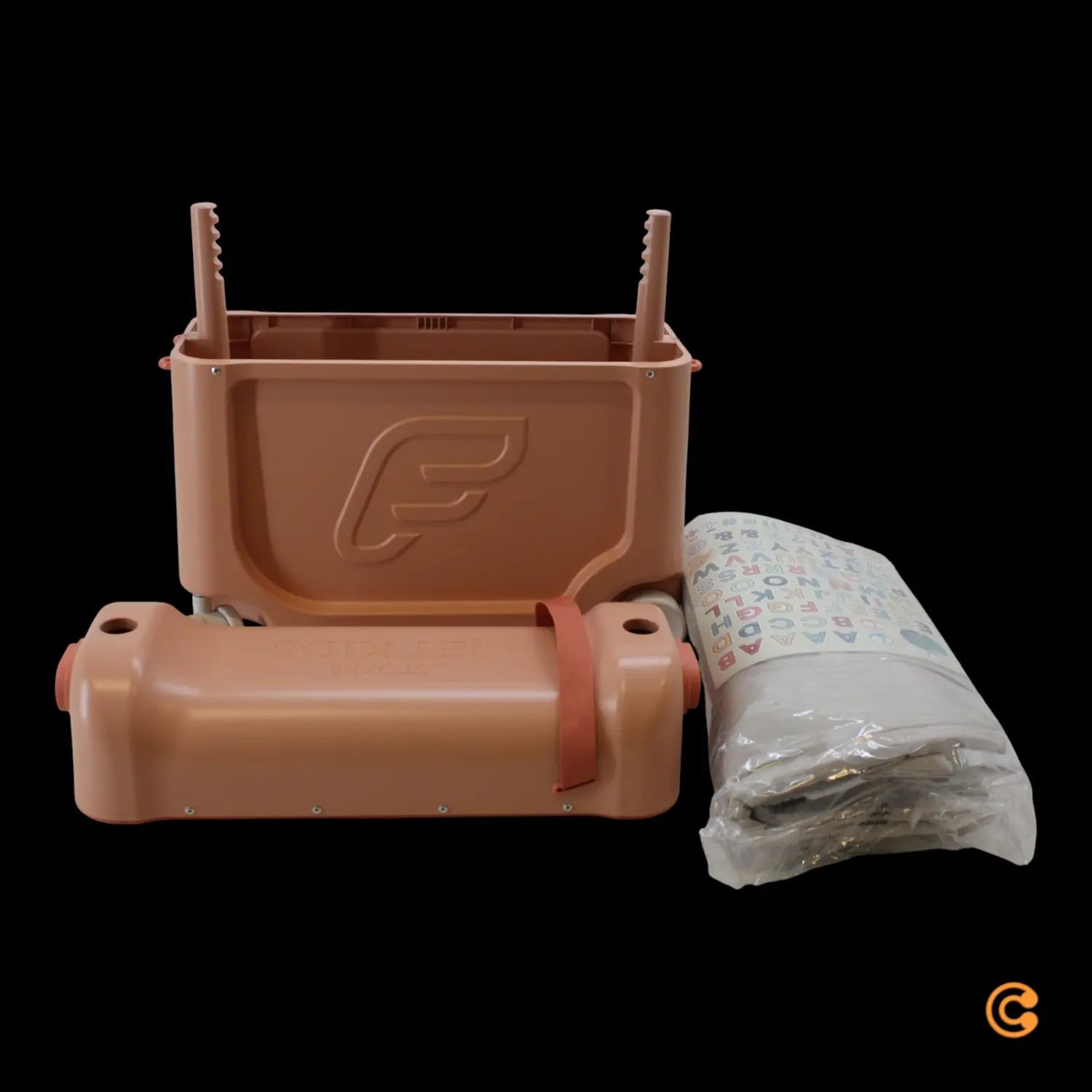 B-Ware Jet Kids By Stokke Bed Box Kindertrolley Kinderkoffer Handgepäck Coral Pink - 7040356813018