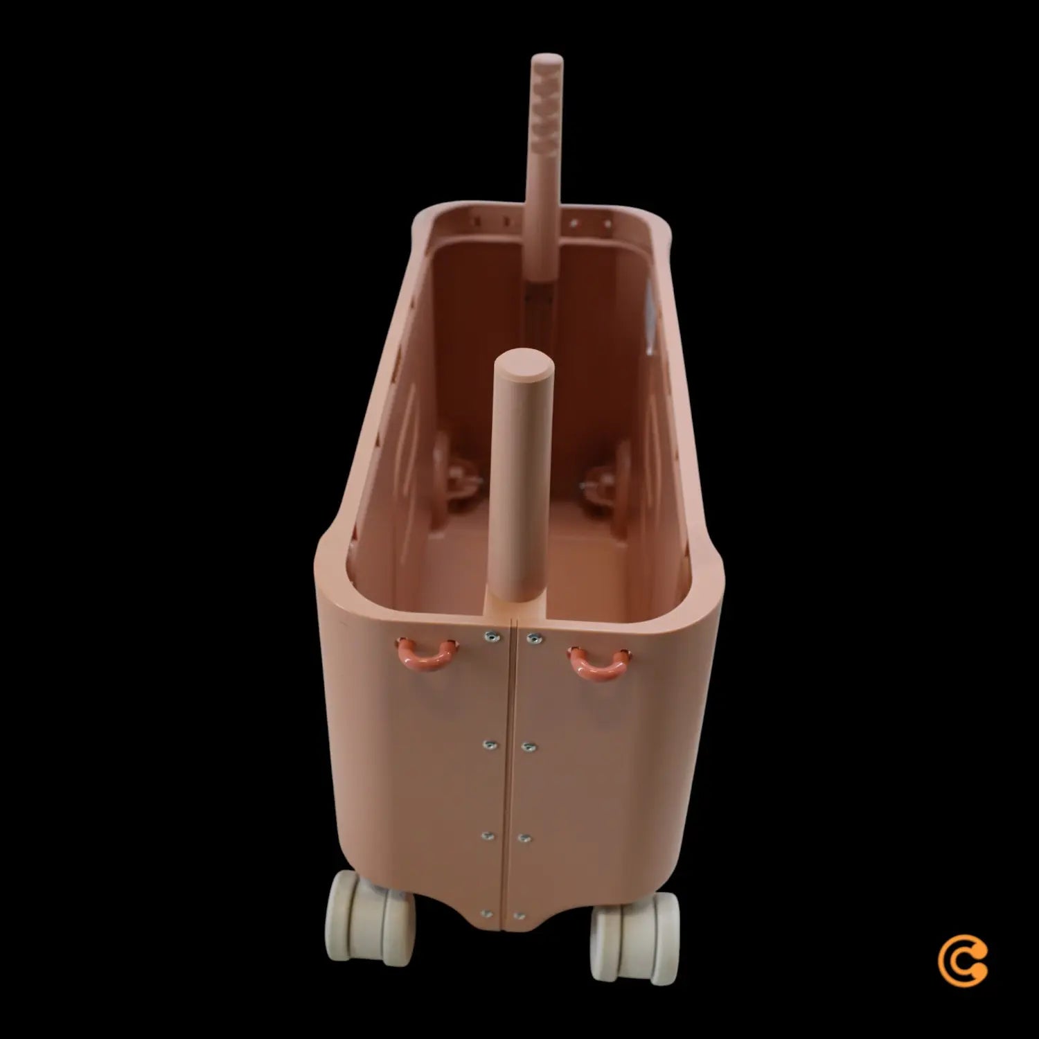 B-Ware Jet Kids By Stokke Bed Box Kindertrolley Kinderkoffer Handgepäck Coral Pink - 7040356813018