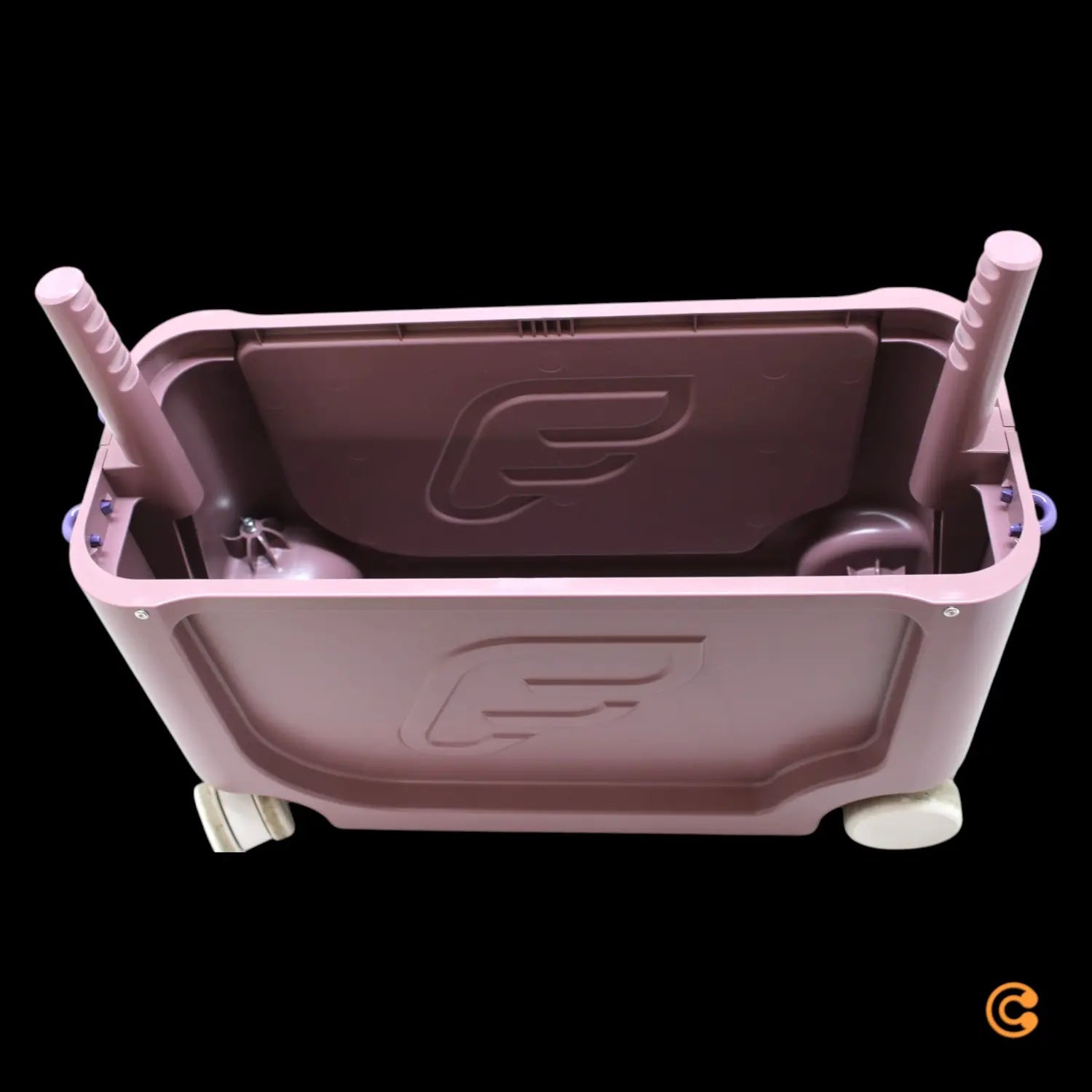 B-Ware Jet Kids By Stokke Bed Box Kindertrolley Kinderkoffer Reisekoffer Hazy Lilac - 7040356813063