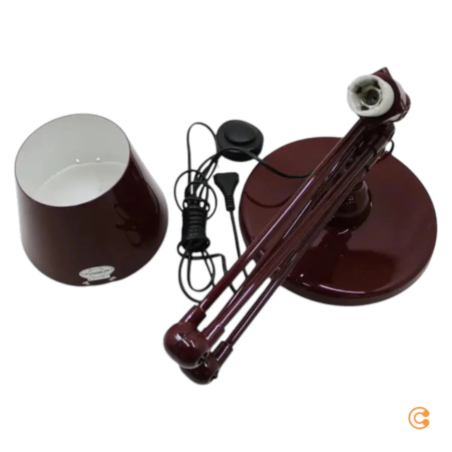 B-Ware Jieldé Aicler Aid433 Stehleuchte Lampe Leuchte 4x30cm Burgunder Siehe Text/Foto - 3700921361286