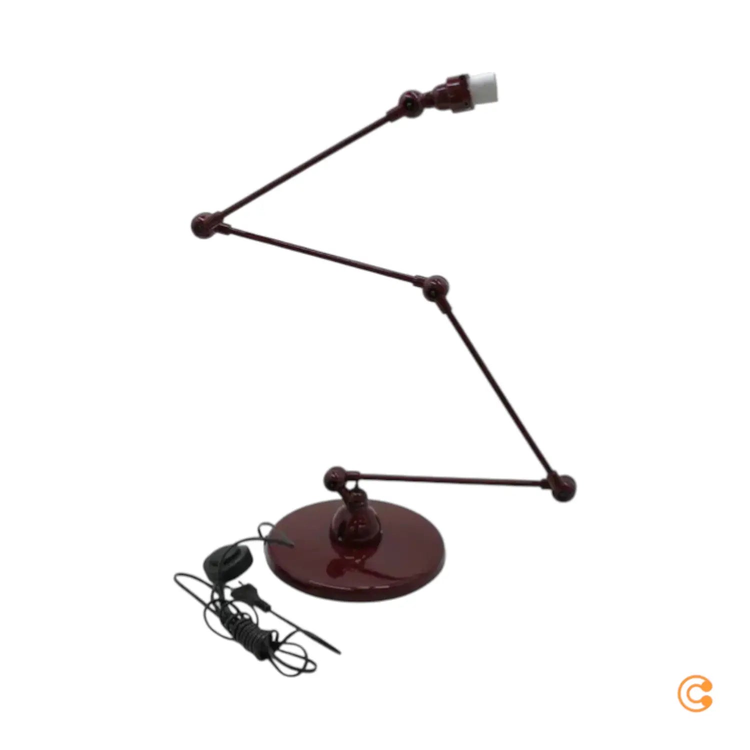 B-Ware Jieldé Aicler Aid433 Stehleuchte Lampe Leuchte 4x30cm Burgunder Siehe Text/Foto - 3700921361286