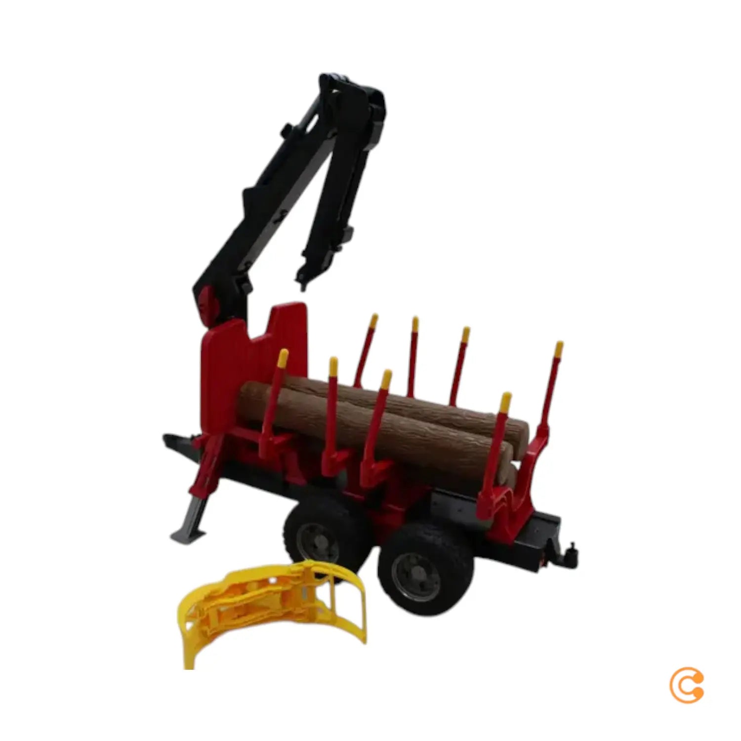 B-Ware Bruder Landwirtschaftsmodell Traktor John Deere 7 R 350 Anhänger Siehe Text/Foto - 4001702031541
